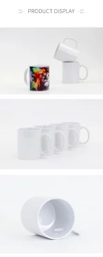 Taza de cerámica personalizada de 350 ml y 12 oz con imagen impresa, foto, logotipo y texto, para café y leche, regalo creativo y bonito. - Imagen 27