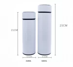 Termo DIY personalizado con impresión colorida, logotipo, foto y texto, taza de agua al vacío de acero inoxidable 304, regalo de negocios para el automóvil - Imagen 2