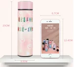 Termo DIY personalizado con impresión colorida, logotipo, foto y texto, taza de agua al vacío de acero inoxidable 304, regalo de negocios para el automóvil - Imagen 4