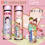 Termo DIY personalizado con impresión colorida, logotipo, foto y texto, taza de agua al vacío de acero inoxidable 304, regalo de negocios para el automóvil - Imagen 3