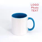 Taza de cerámica personalizada de 350 ml y 12 oz con imagen impresa, foto, logotipo y texto, para café y leche, regalo creativo y bonito. - Imagen 10