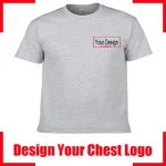 Camiseta de algodón para hombre con texto personalizado y nombre. Añade tu propio mensaje. Camiseta personalizada. Camiseta de hombre con tu diseño. - Imagen 27