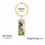 Llavero con foto personalizada, regalo para mujeres, hombres, madres, padres, niños y familias, de acero inoxidable. - Imagen 18
