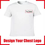 Camiseta de algodón para hombre con texto personalizado y nombre. Añade tu propio mensaje. Camiseta personalizada. Camiseta de hombre con tu diseño. - Imagen 28