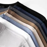 Camiseta de algodón para hombre con texto personalizado y nombre. Añade tu propio mensaje. Camiseta personalizada. Camiseta de hombre con tu diseño. - Imagen 4