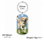 Llavero con foto personalizada, regalo para mujeres, hombres, madres, padres, niños y familias, de acero inoxidable. - Imagen 9