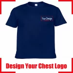 Camiseta de algodón para hombre con texto personalizado y nombre. Añade tu propio mensaje. Camiseta personalizada. Camiseta de hombre con tu diseño. - Imagen 12