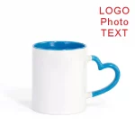 Taza de cerámica personalizada de 350 ml y 12 oz con imagen impresa, foto, logotipo y texto, para café y leche, regalo creativo y bonito. - Imagen 16