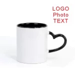Taza de cerámica personalizada de 350 ml y 12 oz con imagen impresa, foto, logotipo y texto, para café y leche, regalo creativo y bonito. - Imagen 17