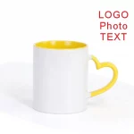 Taza de cerámica personalizada de 350 ml y 12 oz con imagen impresa, foto, logotipo y texto, para café y leche, regalo creativo y bonito. - Imagen 7