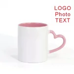 Taza de cerámica personalizada de 350 ml y 12 oz con imagen impresa, foto, logotipo y texto, para café y leche, regalo creativo y bonito. - Imagen 8