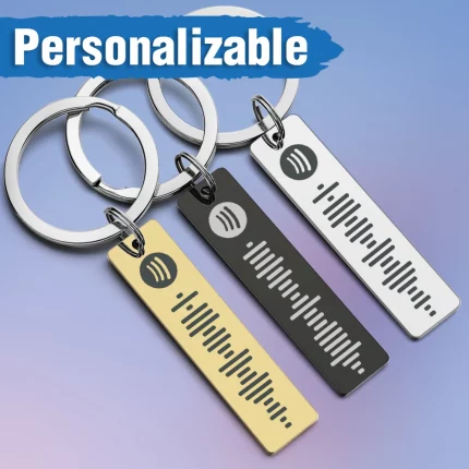 Llavero con Código Spotify Personalizado | Regala Música y Momentos | Regalo Original y Único