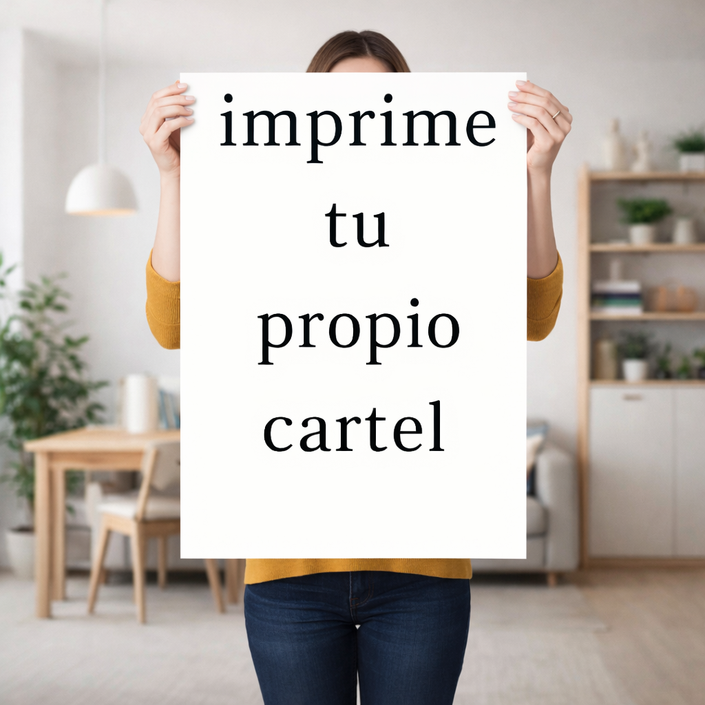 portada cartel Impresión en Lienzo Personalizada – Póster con Foto Personalizada Ideal para Bodas, Mascotas y Cumpleaños - Imagen 1